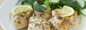 Baked Chicken with Spinach and Pears