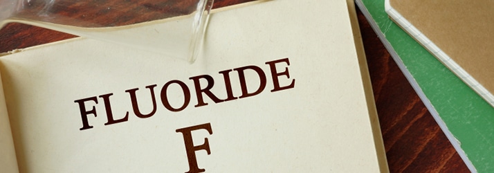 textbook labeled fluoride