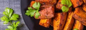 Rosemary Sweet Potatoes and Mushrooms