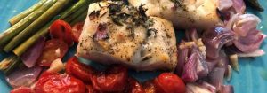 Wild Alaskan Cod and Asparagus
