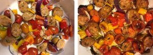 One Pan Italian Chicken Sausage and Peppers