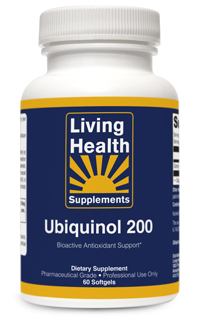 Living Health Supplements Ubiquinol 200